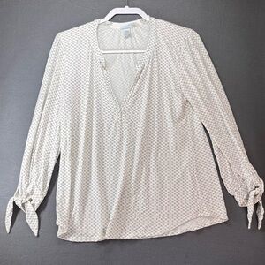 Eberjey Cream Tunic Top